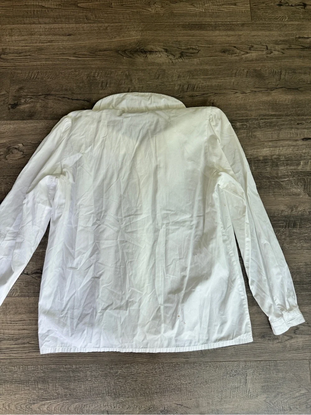 J. Crew White Button-Down Blouse